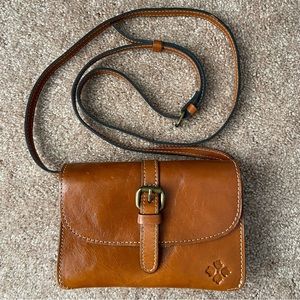 Patricia Nash Torri Crossbody Heritage Tan Crossbody Bag